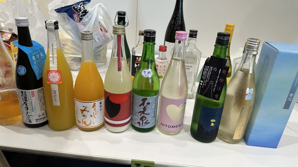 今回のお酒たち